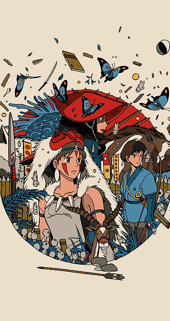 Princess Mononoke HD phone wallpaper