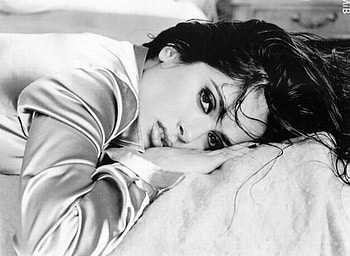 Selma Hayek, pose, graph, actress HD wallpaper