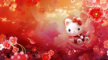 Vibrant Hello Kitty - Anime Aesthetic, Anime, sanrio, Hello Kitty HD wallpaper
