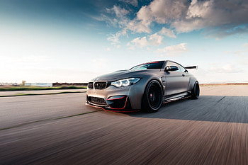 BMW M4, on-road, luxurious car HD wallpaper