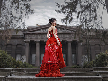 lady, model, abstract, graphy HD wallpaper