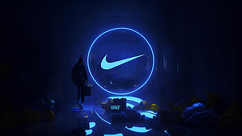 Nike (Neon), man made, Nike HD wallpaper