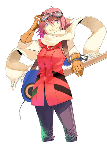Haruko Haruhara, Anime character, FLCL series, Zerochan gallery HD phone wallpaper
