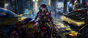 Scifi Tuber , scifi, artist, artwork, digital-art, pixiv HD wallpaper