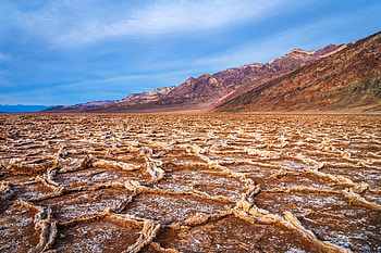 Winter in Badwater Basin, winter, basin, nature, usa HD wallpaper
