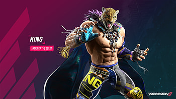 Tekken 8 King – Fierce Gaming Background, video game, Tekken 8, King (Tekken) HD wallpaper