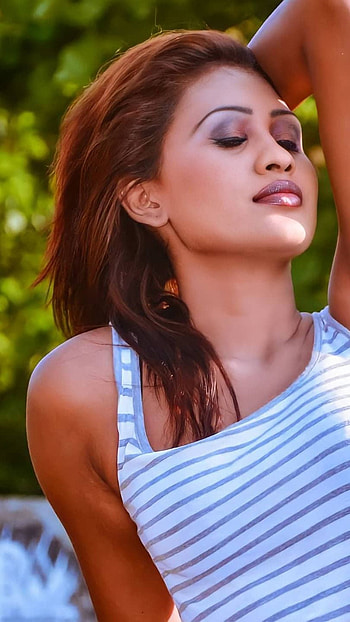 Puimi, model, sexy gorgeous HD phone wallpaper