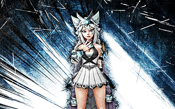 IO, grunge art, Paladins, creative, blue abstract rays, Paladins characters, IO Paladins HD wallpaper