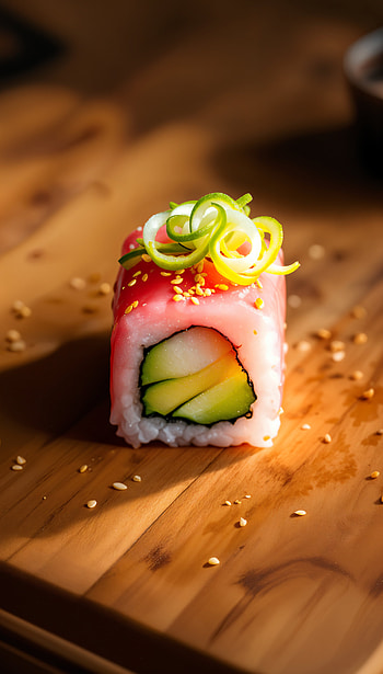 Sushi Delight: A Tasty , food, vibrant colors HD phone wallpaper