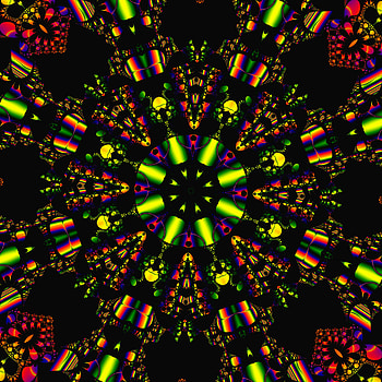 Multicolored, Motley, Texture, Textures, Fractal, Kaleidoscope HD phone wallpaper