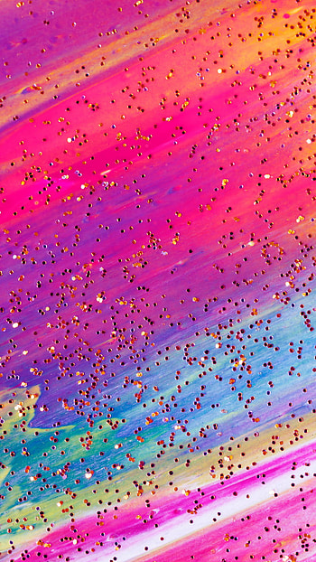 Magical, rainbow, art, artsy, glitter, colorful, party HD phone wallpaper