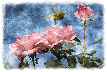 Watercolor Blue | Top Gallery Online HD wallpaper