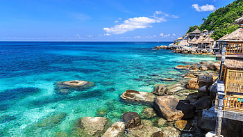 Koh Tao island , Tropical paradise, Stunning landscapes HD wallpaper