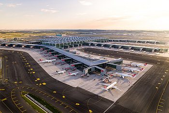 Istanbul Airport, Turkish Airlines HD wallpaper