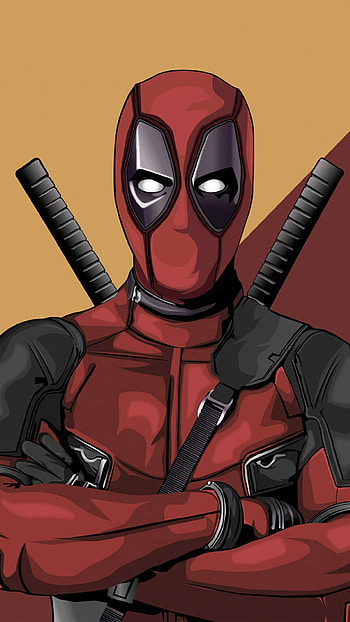 Deadpool, Vector artwork, , Digital art HD phone wallpaper