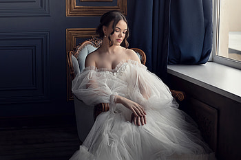 Bride, lady, beautiful, wedding HD wallpaper