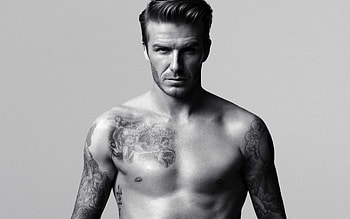 David Beckham, Showing tattoos, Male celebrity , Edgy style HD wallpaper