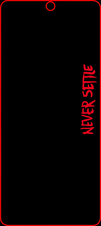 Punch hole, red, magenta, notch HD phone wallpaper