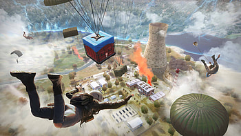 Pubg Fall From Plane, pubg, playerunknowns-battlegrounds, games, 2022-games HD wallpaper