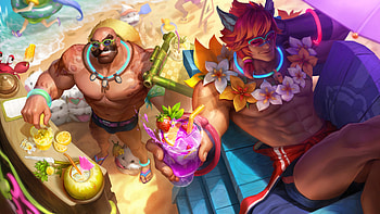 Braum Sett League Of Legends HD wallpaper