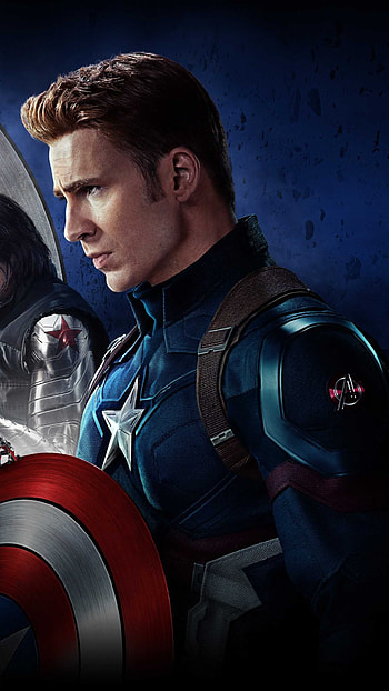 Captain America , Marvel's super soldier, Iconic symbol, Heroic strength HD phone wallpaper