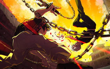 Toji Fushiguro VS Satoru Gojo, Anime, Jujutsu Kaisen, Toji Fushiguro, Satoru Gojo HD wallpaper