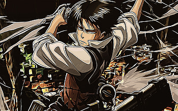 Levi Ackerman, Attack on Titan, , vector art, Levi Ackerman drawing, creative art, Levi Ackerman art, Attack on Titan characters HD wallpaper