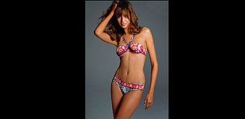 body paint, swimware, sexy, swim, fashion, model, bikini, people HD wallpaper