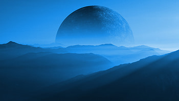 Blue Planet , planet, digital-universe, artist, artwork, digital-art HD wallpaper