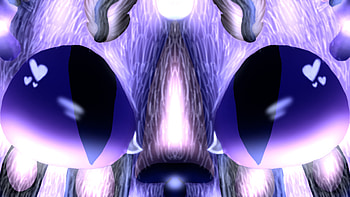 Peeking Moth-Cat, eye HD wallpaper