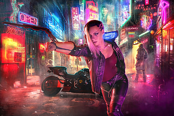 Cyberpunk 2077 Cybernetic Rebellion, cyberpunk-2077, games, artwork, digital-art HD wallpaper