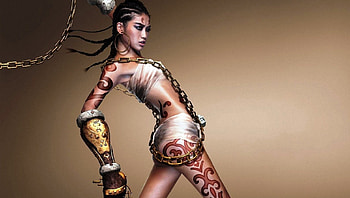 Lady Gladiator, tattoo, cool, lady, gladiator HD wallpaper