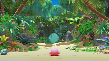 Kirby and the Forgotten Land, Unique twist, Post-apocalyptic platformer, Engaging gameplay HD wallpaper