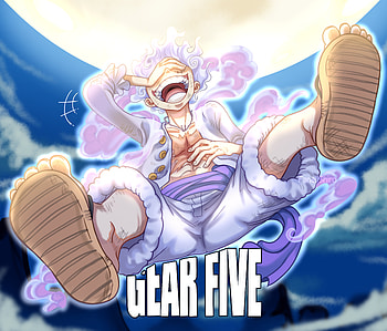 Monkey D. Luffy - Gear 5, Monkey D. Luffy, Gear 5 (One Piece), Anime, One Piece HD wallpaper