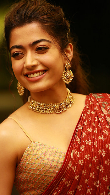 Rashmika mandanna, telugu actress HD phone wallpaper