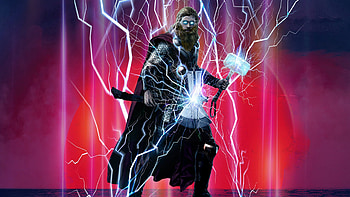 The God of Thunder, Mjolnir (Thor) HD wallpaper