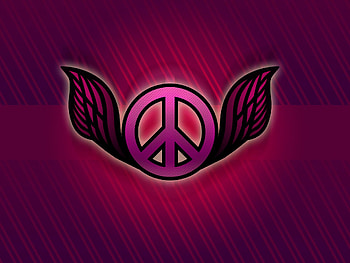 Peace Logo Abstract, peace, logo, abstract HD wallpaper