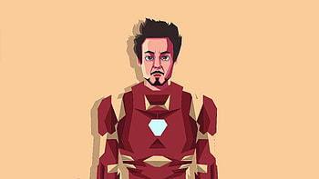 Iron Man 2023, iron-man, superheroes, minimalism, minimalist, artwork, digital-art, artist, behance HD wallpaper