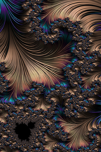 Trippy Psychedelic Fractal Art, trippy, psychedelic, hippie, Abstract, fractal HD phone wallpaper
