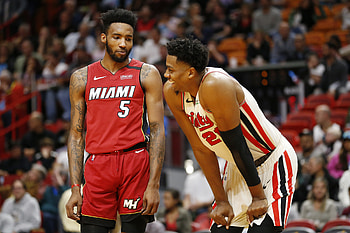 Derrick Jones Jr., Hassan Whiteside HD wallpaper