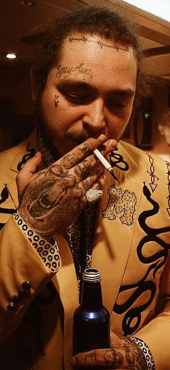 Post Malone, Top-tier , Stunning backgrounds, Captivating visuals HD phone wallpaper