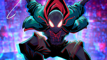 Spider Man Miles Morales Artwork , spiderman, superheroes, artwork, artstation HD wallpaper