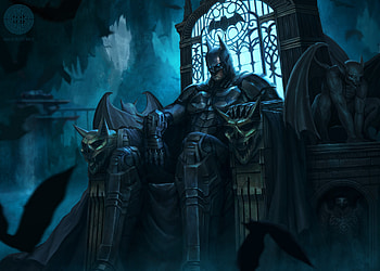 Batman Watcher, batman, superheroes, artwork, digital-art, artstation HD wallpaper