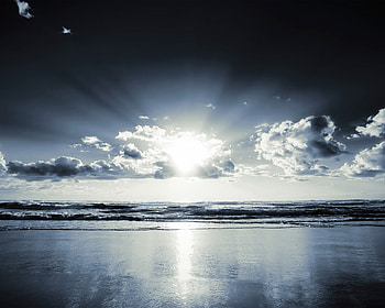 shiny shore, sunrays, best, cool, brightest, feel HD wallpaper