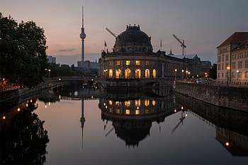 Berlin Museum Island, Nisi natural night filter, graphy review, Patrick Noack HD wallpaper