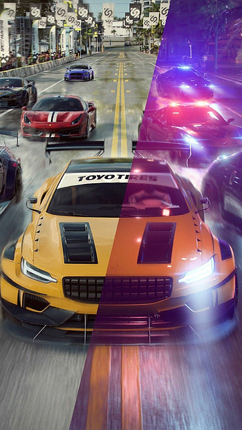 NFS Heat in , High-definition backgrounds, Gaming graphics, Visual intensity HD phone wallpaper
