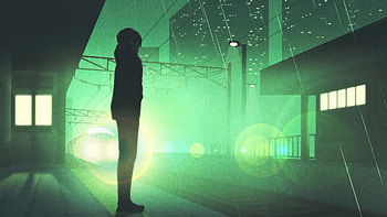Glimpse Of Us, alone, sad, artist, artwork, digital-art HD wallpaper