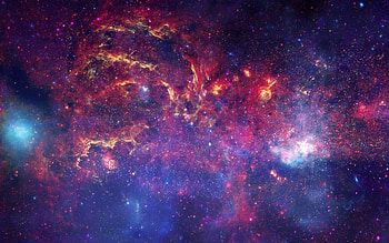 Landscape, Universe, Stars HD wallpaper