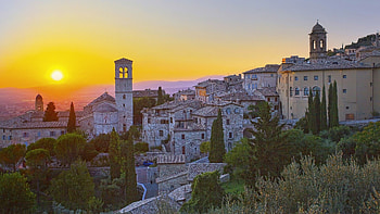 Orvieto, Travels, Assisi, Italy HD wallpaper