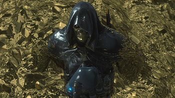 Death Stranding — Hooded Wraith, Video Game HD wallpaper
